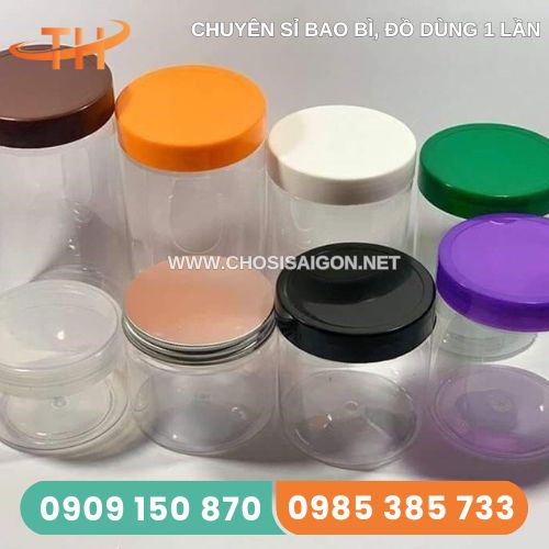 Hũ nhựa đựng thực phẩm đủ các loại