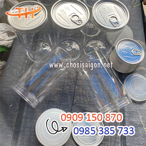 Hũ nhựa pet nắp nhôm xé 1000ml giá sỉ