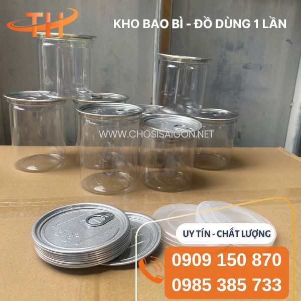 Hũ nhựa nắp xé bảo quản, đóng gói thực phẩm