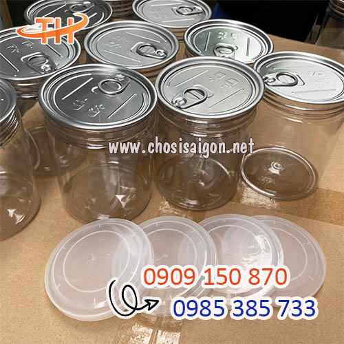 Hũ nhựa pet nắp xé sỉ rẻ tốt nhất