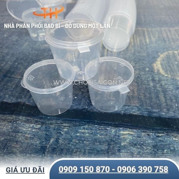 Hũ nước sốt, nước chấm nắp liền 1oz