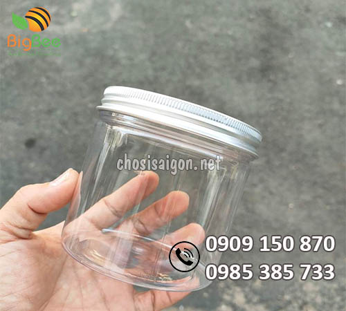 Phân phối hũ nhựa PET nắp nhôm 250ml giá rẻ