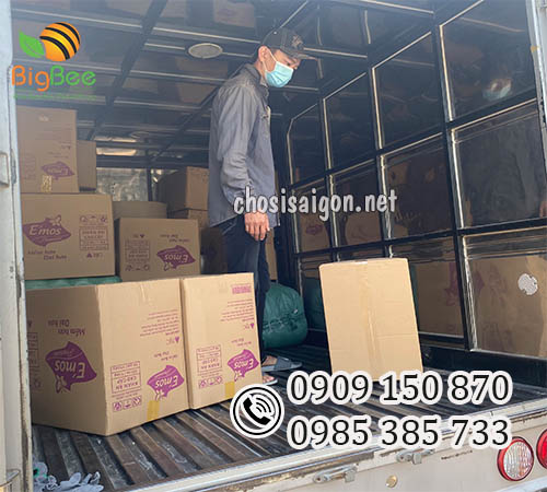 Khăn giấy ăn E'mos giá sỉ rẻ, freeship tại Bình Tân