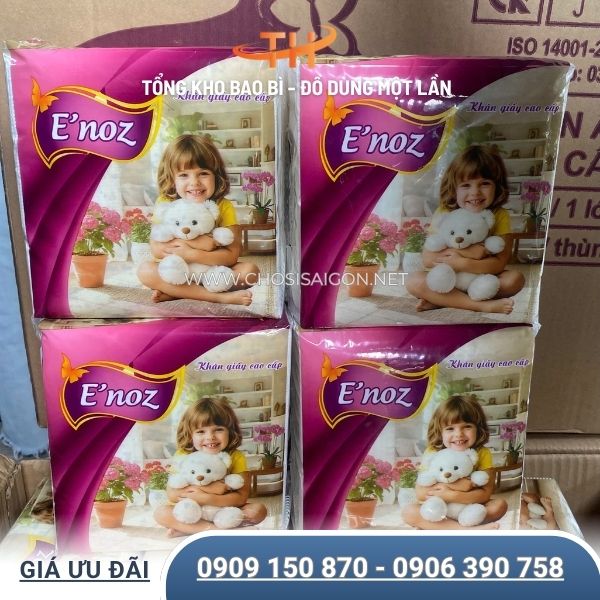 Khăn giấy ăn E'noz giá sỉ rẻ