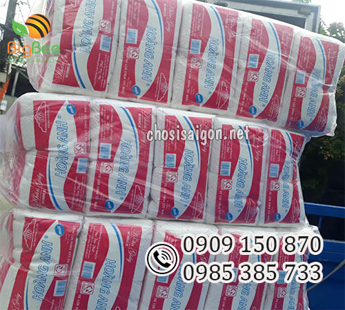 Khăn giấy Hoàng Anh sỉ số lượng lớn giá rẻ nhất