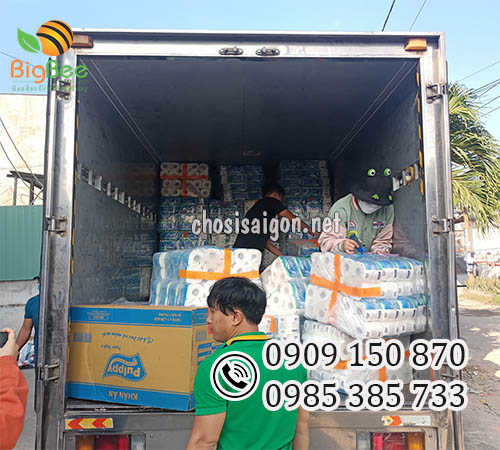 Bỏ sỉ các loại khăn giấy ăn, giấy rút, giấy vệ sinh, freeship hcm