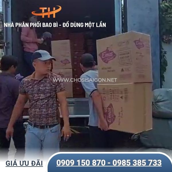 Giấy ăn E'mos giá tốt cho khách sỉ