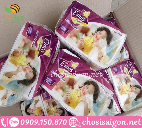 Cung cấp khăn giấy e'mos sỉ rẻ nhất khu vực Miền Nam