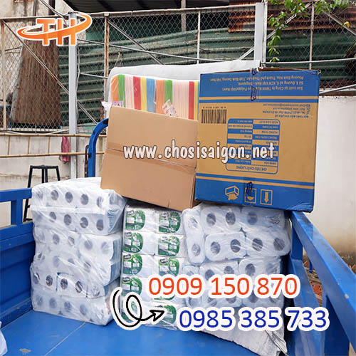 Khăn giấy vuông, khăn giấy ướt, giấy vệ sinh giá rẻ