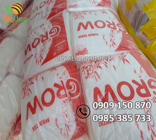 Khăn giấy Grow giá rẻ tại TP.HCM