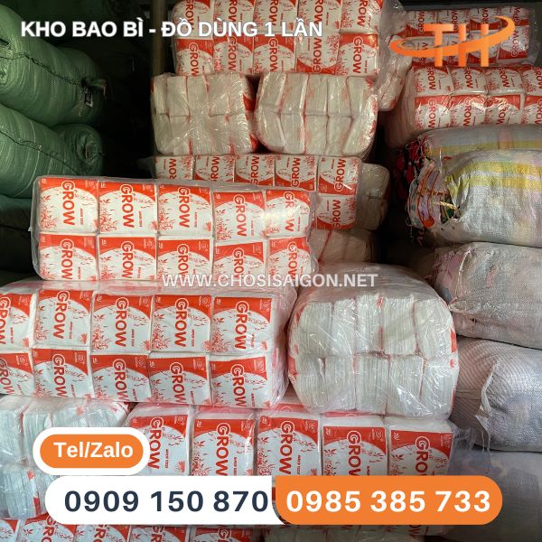 Khăn giấy ăn vuông Grow giá ưu đãi