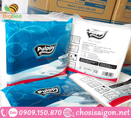 Khăn giấy pulppy bỏ sỉ giá rẻ tại Tp.HCM