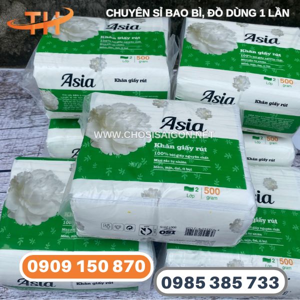 Giấy rút Asia giá rẻ, có sẵn hàng