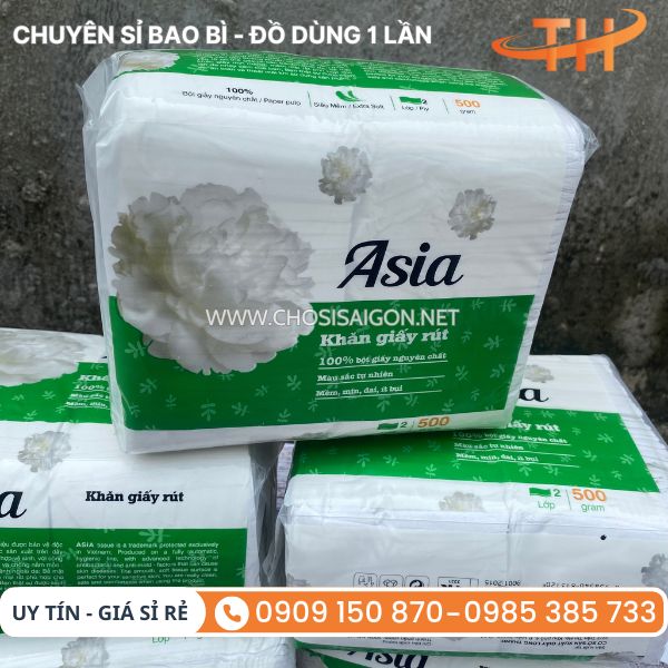 Khăn giấy rút Asia