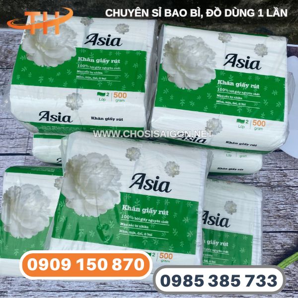 Giấy rút Asia hàng có sẵn số lượng lớn sỉ rẻ