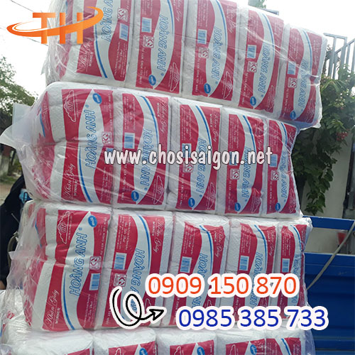 Khăn giấy rút Hoàng Anh giá sỉ rẻ nhất TP.HCM