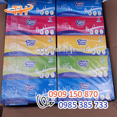 Khăn giấy rút Pulppy giá rẻ nhất