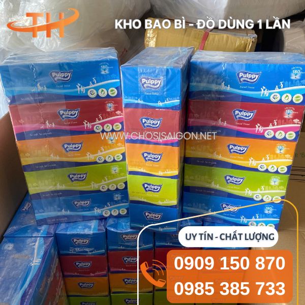 Khăn giấy rút Pulppy