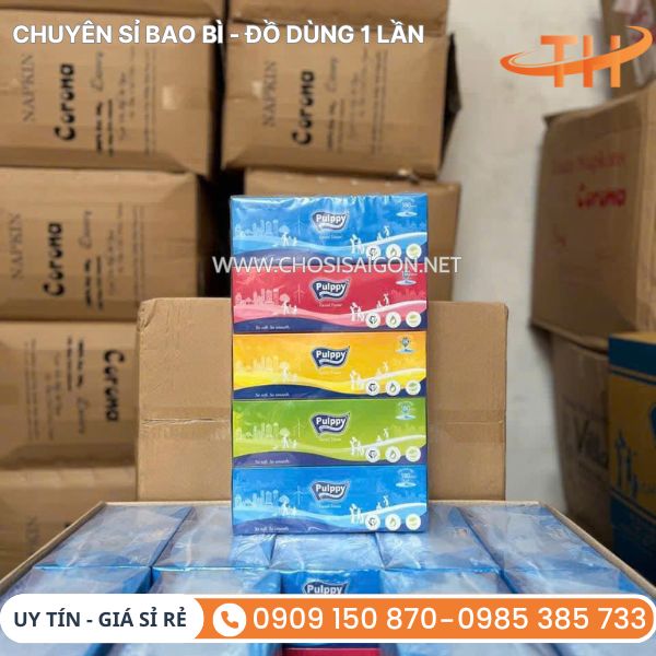 Khăn giấy rút Pulppy