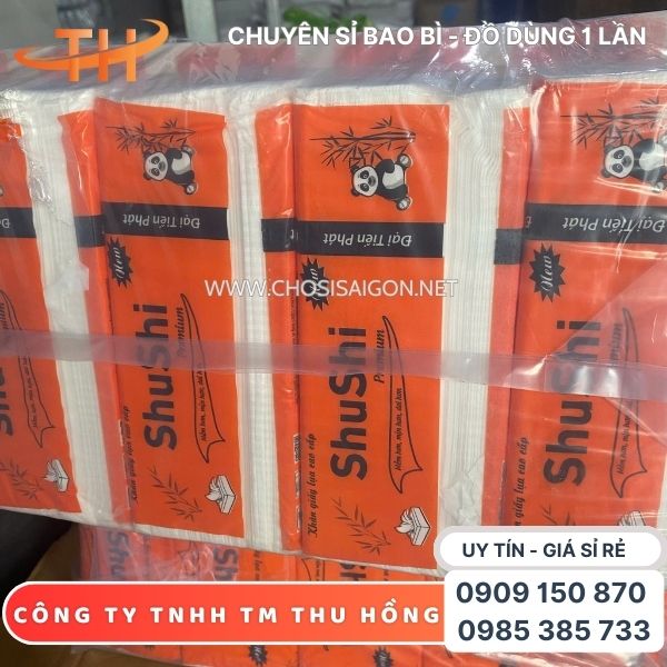 Khăn giấy rút Shushi