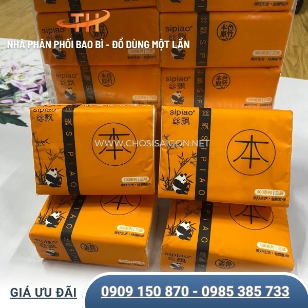 Khăn giấy rút Sipiao