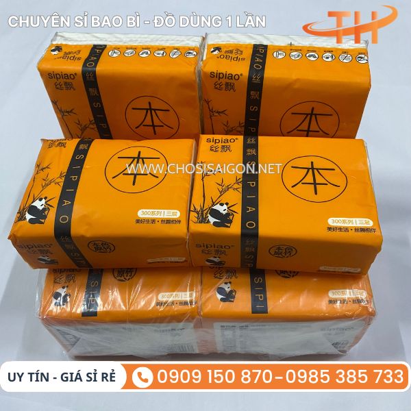 Khăn giấy rút Sipiao