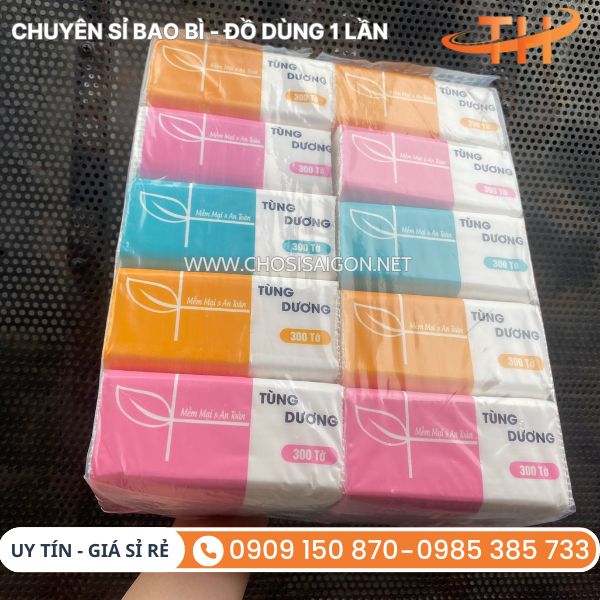 Khăn giấy rút Tùng Dương