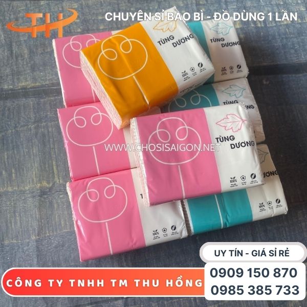 Khăn giấy rút Tùng Dương