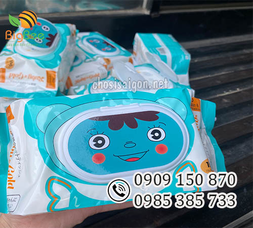 Khăn giấy ướt cao cấp giá bán sỉ rẻ TP.HCM