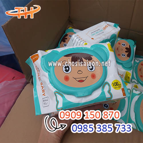 Khăn giấy ướt an toàn giá rẻ tại HCM