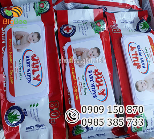 Khăn giấy ướt phù hợp với mọi làn da giá rẻ nhất HCM