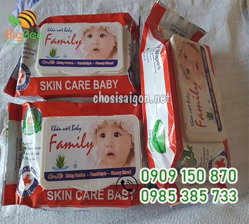 Khăn giấy ướt cho bé Skin Care Baby giá rẻ