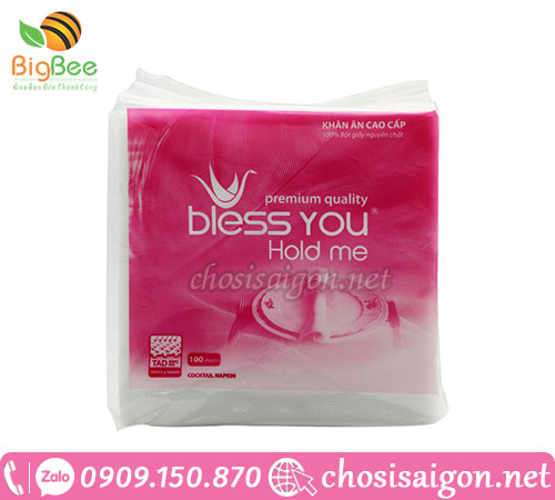Khăn giấy vuông cao Bless you giá rẻ