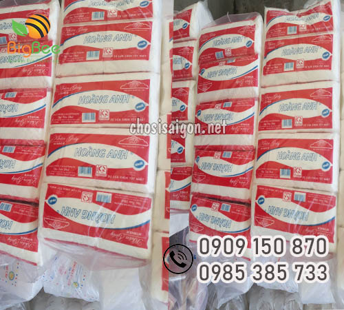 Khăn giấy vuông Hoàng Anh sỉ rẻ tại TP.HCM