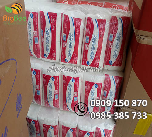 Gía sỉ rẻ khăn giấy vuông Hoàng Anh
