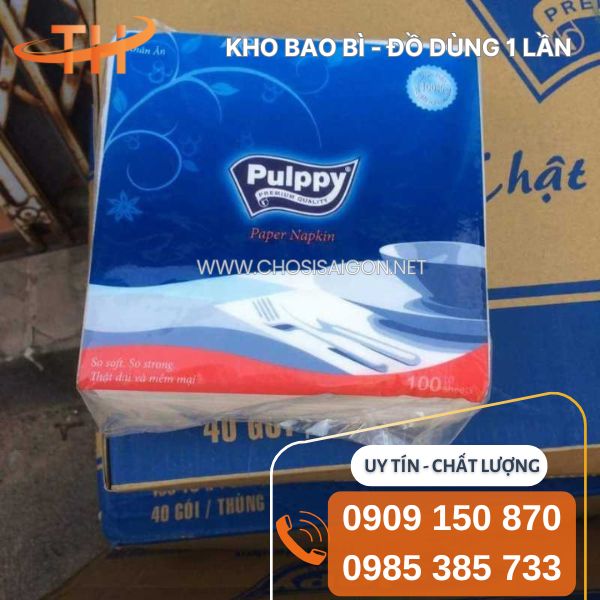 Khăn giấy Pulppy giá ưu đãi