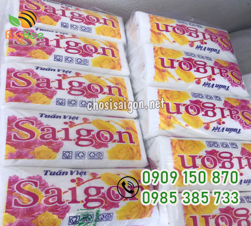 Khăn giấy vuông Tuấn Việt giá rẻ ưu đãi