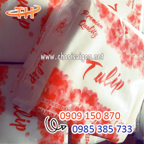 Khăn giấy vuông Tulip bỏ sỉ uy tín