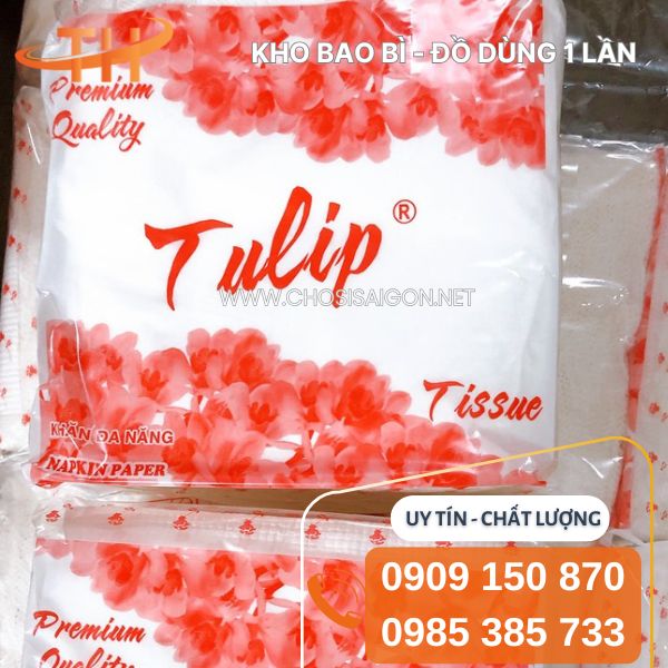 Khăn giấy Tulip giá rẻ ưu đãi