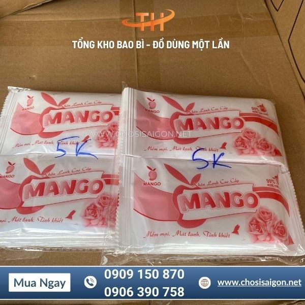 Khăn lạnh Mango mềm mại, mát lạnh giá sỉ