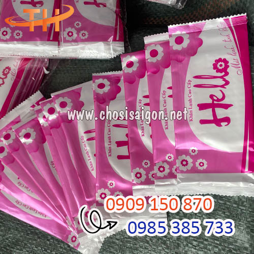Khăn lạnh Hello sỉ rẻ nhất Bình Chánh