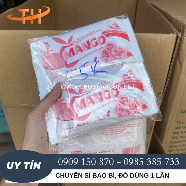 Khăn lạnh Mango an toàn cho da sỉ rẻ tại miền Nam