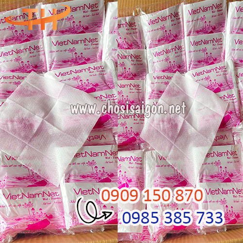 Khăn lạnh VietnamNet giá sỉ rẻ HCM