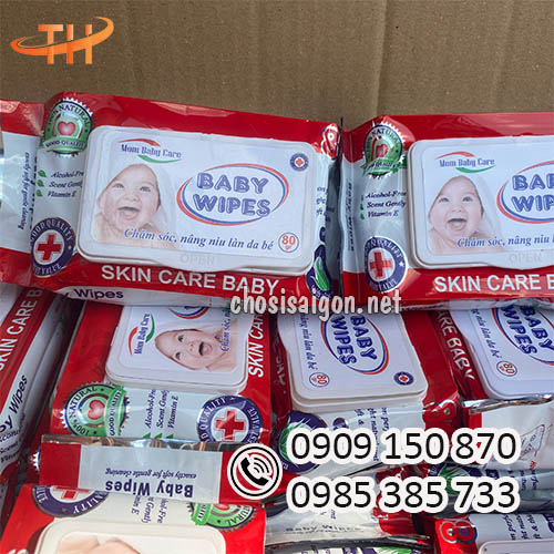 Khăn ướt Baby Wipes cao cấp, chất lượng sỉ rẻ