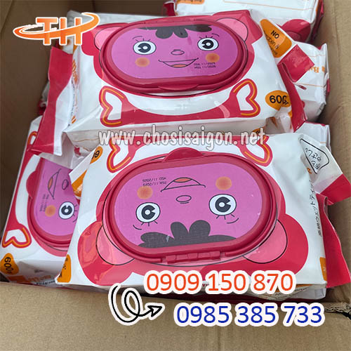 Khăn ướt có hương thơm dịu nhẹ giá sỉ rẻ