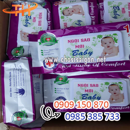 Khăn ướt an toàn có mùi hương dịu nhẹ giá rẻ