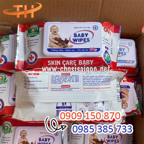 Khăn ướt cao cấp, chất lượng tốt giá sỉ tốt tại HCM