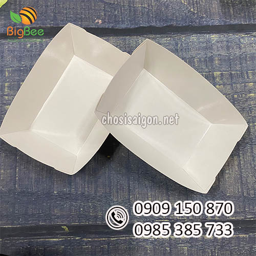 Khay giấy đựng thực phẩm bán sỉ giá rẻ