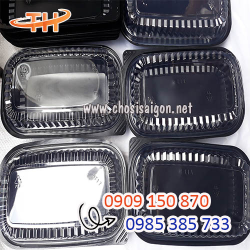 Khay nhựa HT17 đế đen 1 ngăn giá sỉ siêu tốt giao tận nơi