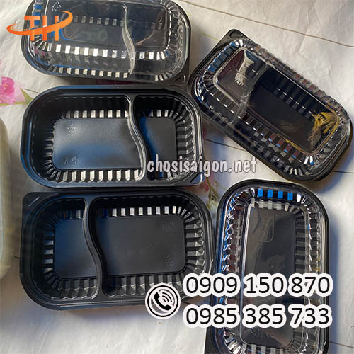 Khay nhựa HT17 2 ngăn an toàn, chất lượng giá tốt
